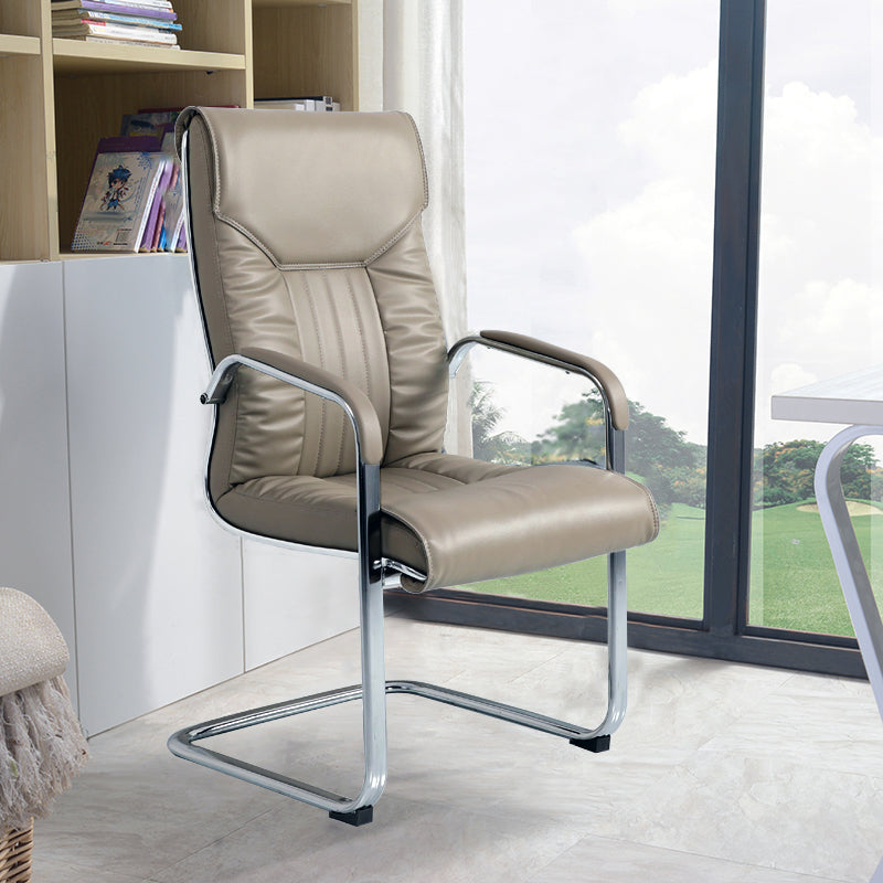 Modern Executive Computer Chair with Wheels Swivel Office Chair with Padded Arms