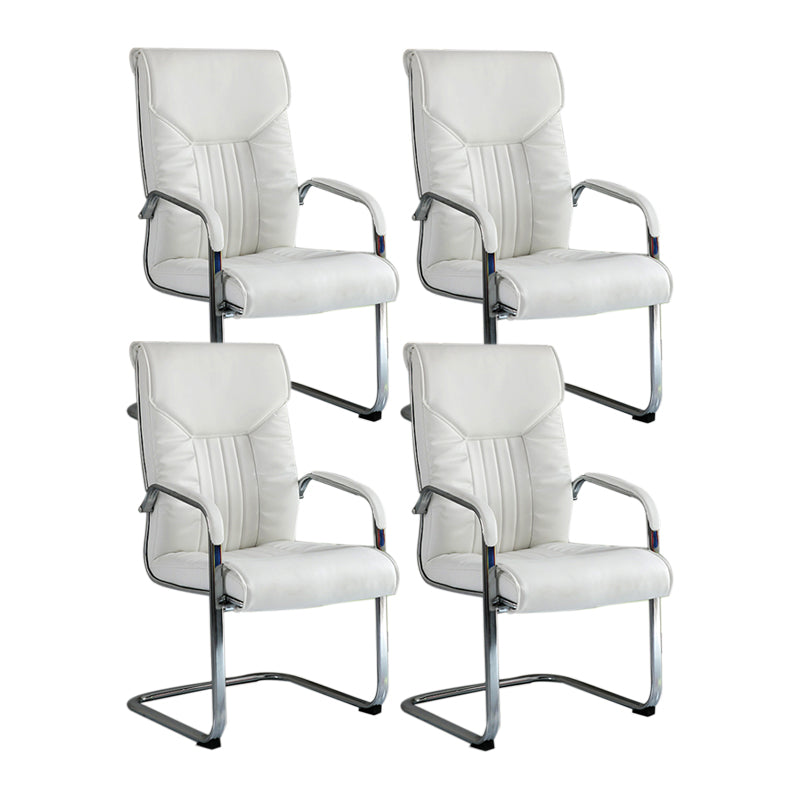 Modern Executive Computer Chair with Wheels Swivel Office Chair with Padded Arms