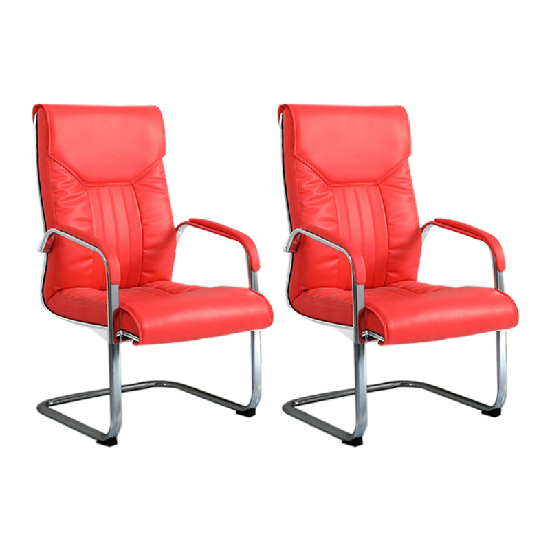 Modern Executive Computer Chair with Wheels Swivel Office Chair with Padded Arms