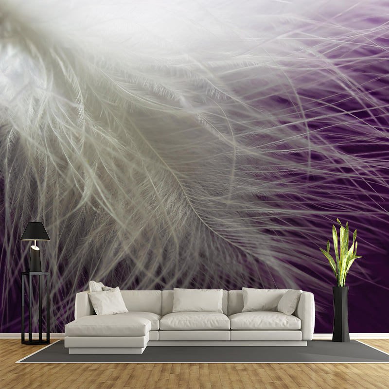 Plumage Modern Photography Stain Resistant Wall Mural Home Decor Wallpaper
