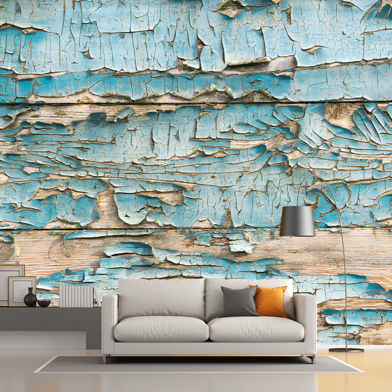 Wooden Modern Stain Resistant Wallpaper Living Room Wall Mural