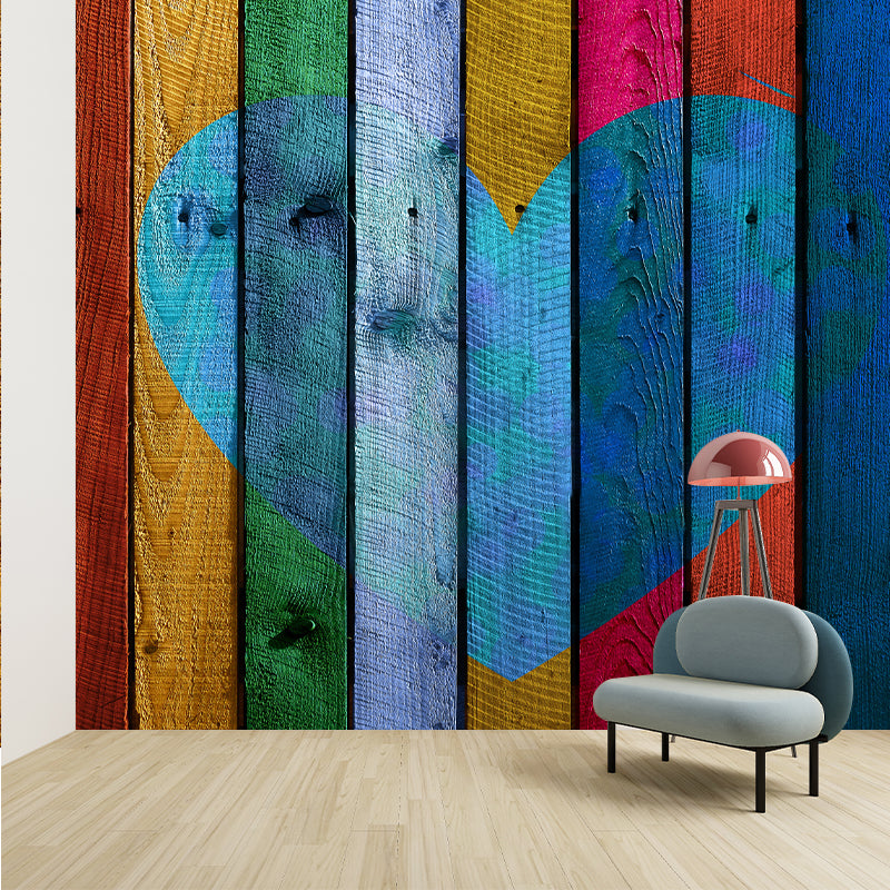 Environmental Modern Wallpaper Wood Texture Living Room Wall Mural