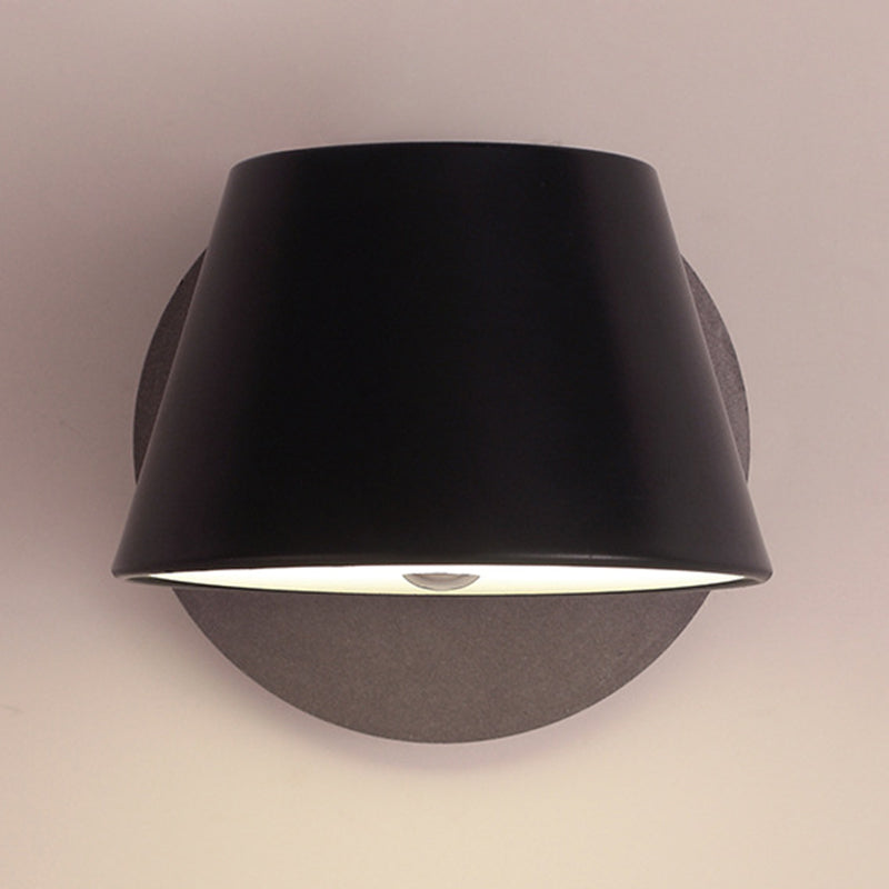 Nordic Style Metal Wall Light Colorful Rotatable Reading Wall Sconce for Bedroom