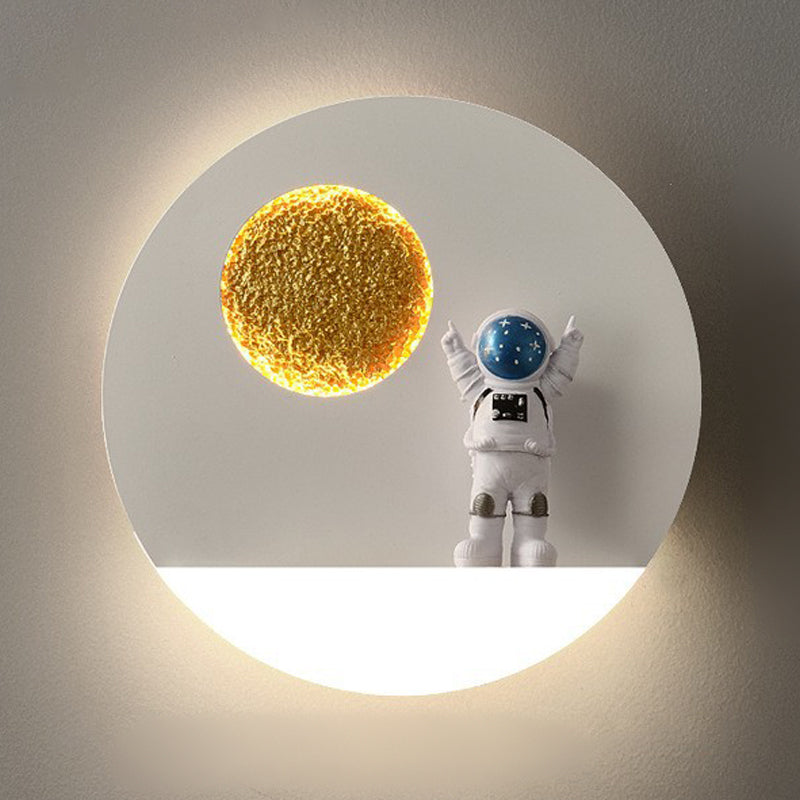 Creative Astronauts Wall Light Modern LED Wall Light Fixture for Bedroom