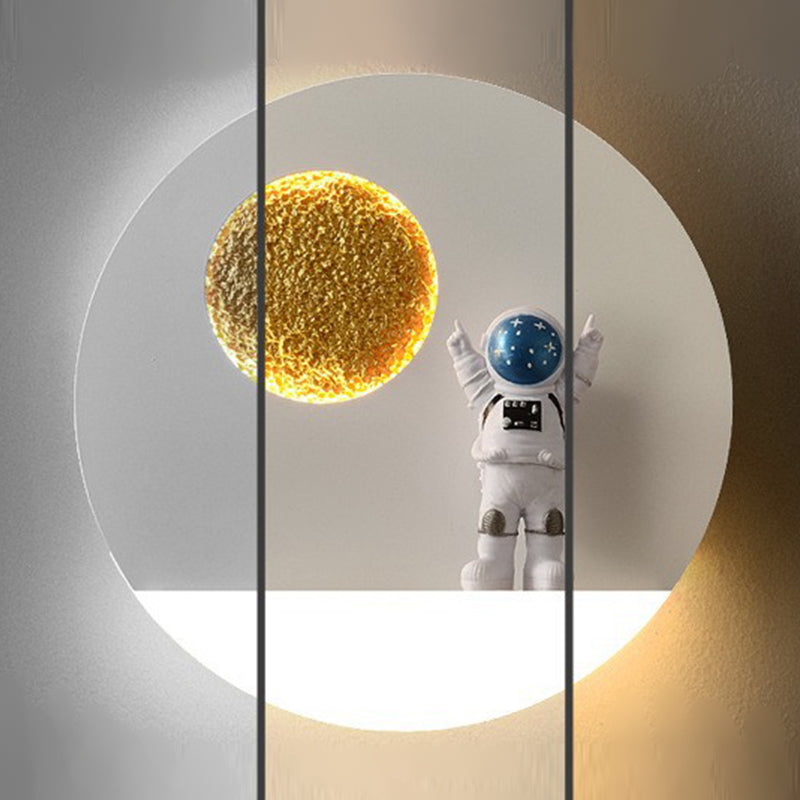 Creative Astronauts Wall Light Modern LED Wall Light Fixture for Bedroom