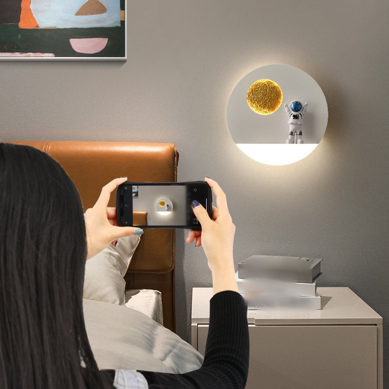 Creative Astronauts Wall Light Modern LED Wall Light Fixture for Bedroom