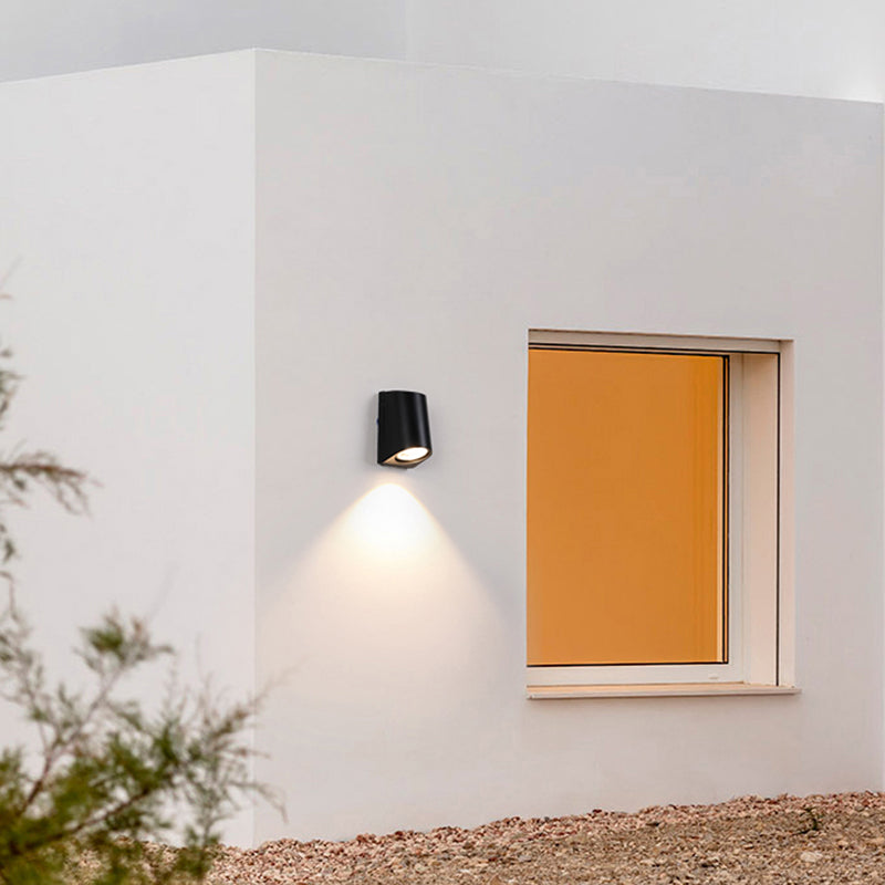 1 Light Geometric Wall Lights Modern Style Metal Wall Lighting Ideas