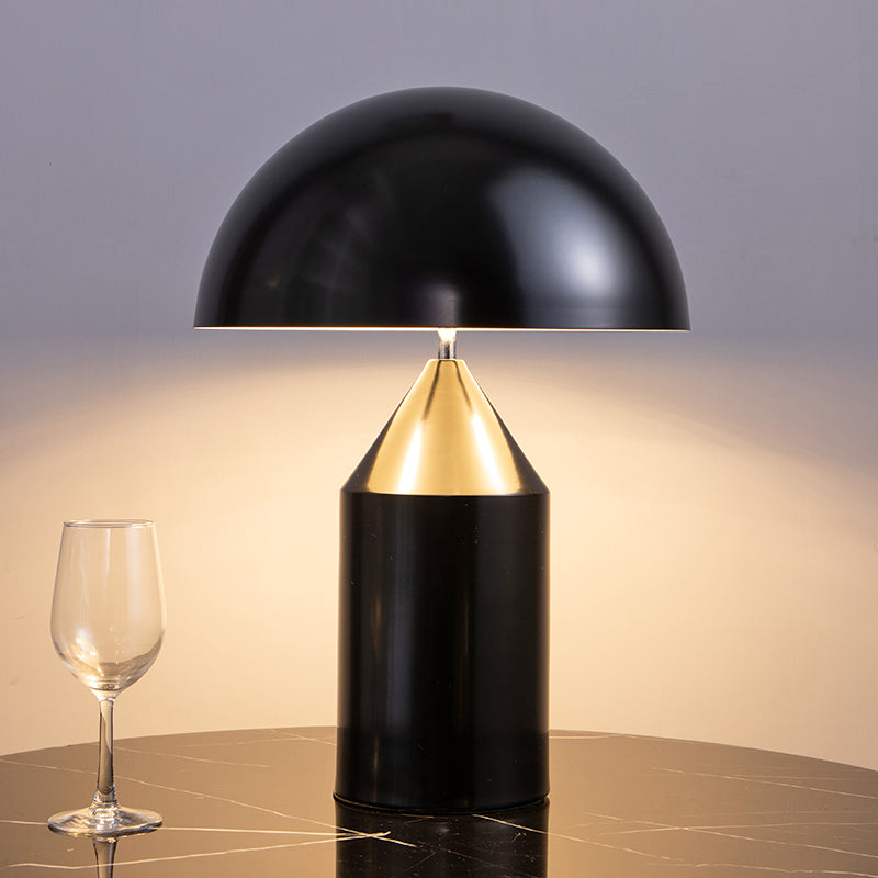 Dome-Shaped Nights and Lamp Modern Style Metal 1 Light Table Lamp