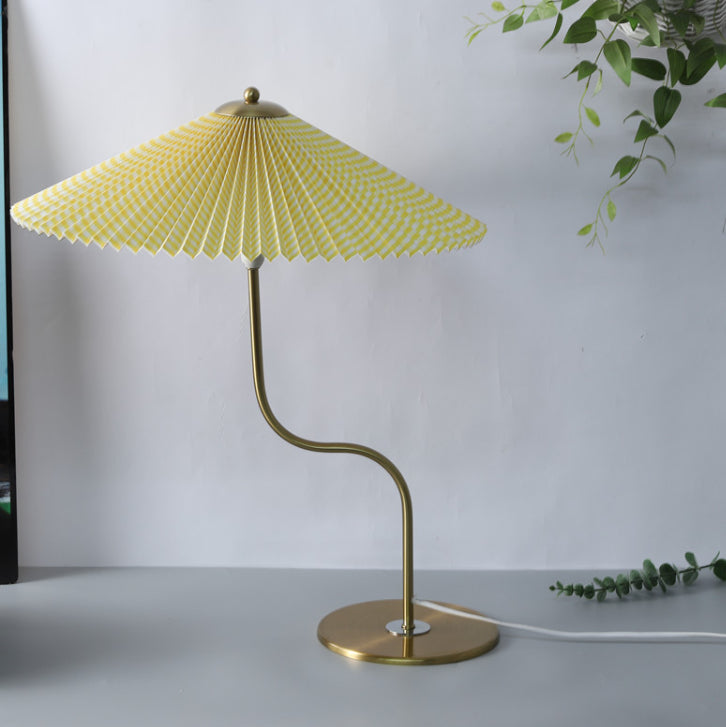 Modern Style Fabric Desk Light Colorful Desk Lamp for Living Room