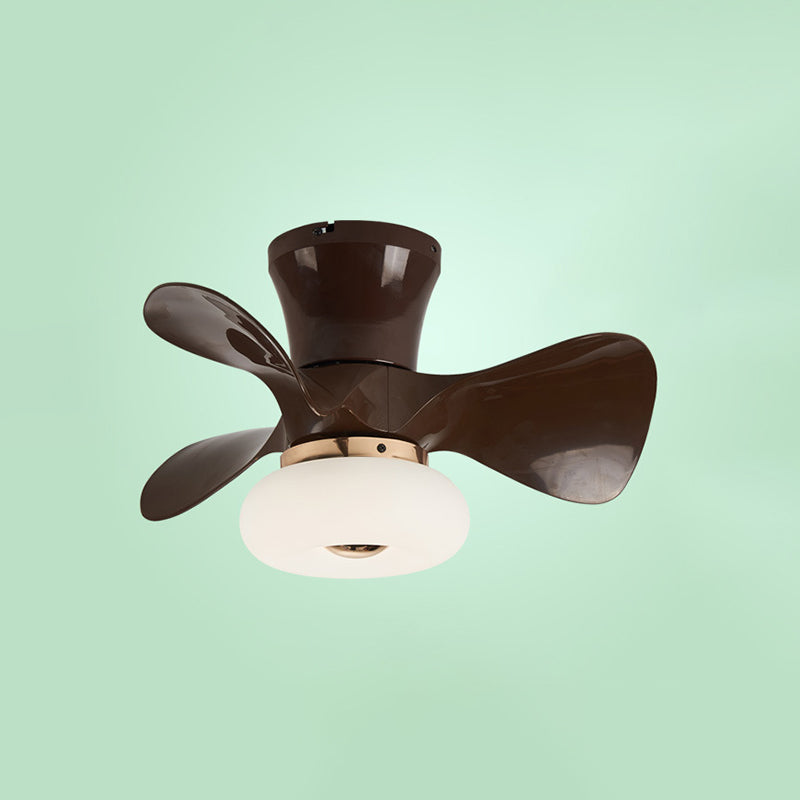 Modern Style Ceiling Fan Light 1-Light LED Ceiling Mount Light for Living Room