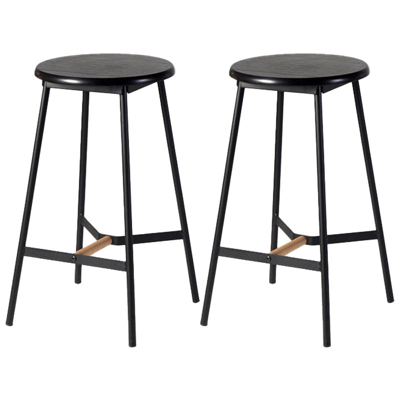 Modern Style Round Bar-stool Metal Counter Bar Stool for Restaurant