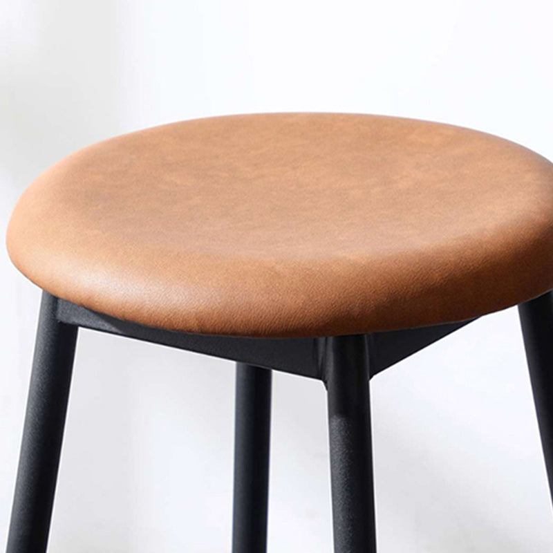 Modern Style Round Bar-stool Metal Counter Bar Stool for Restaurant
