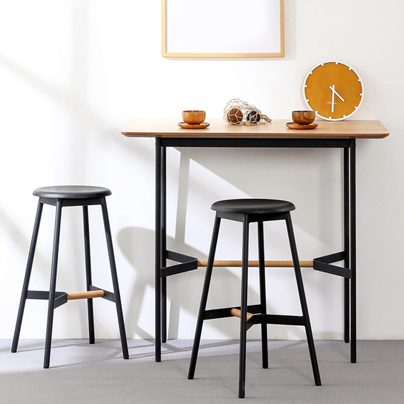 Modern Style Round Bar-stool Metal Counter Bar Stool for Restaurant