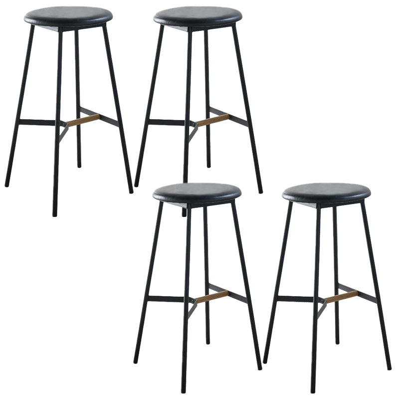 Modern Style Round Bar-stool Metal Counter Bar Stool for Restaurant
