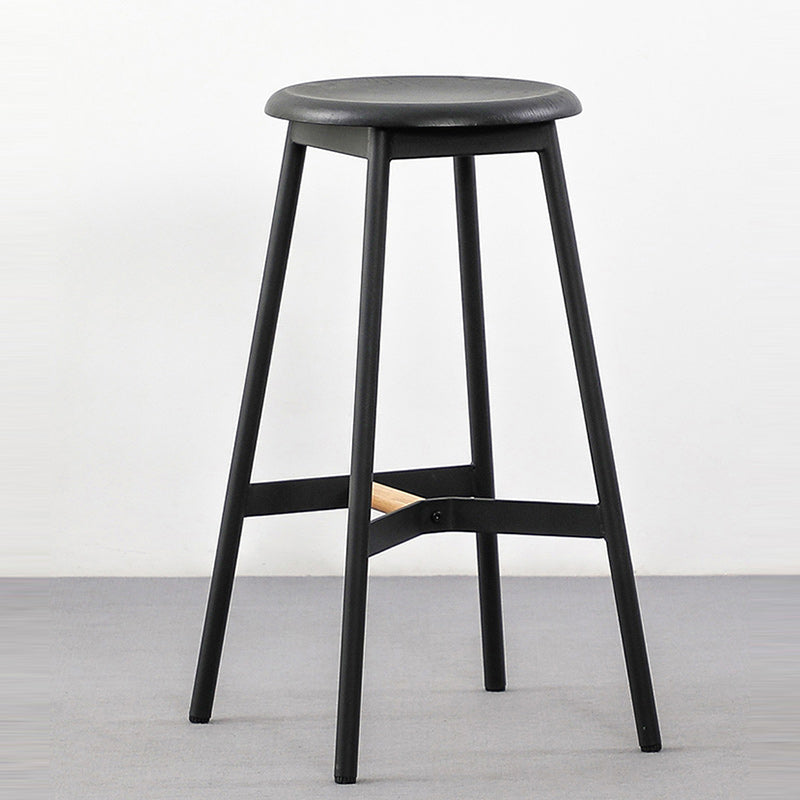 Modern Style Round Bar-stool Metal Counter Bar Stool for Restaurant