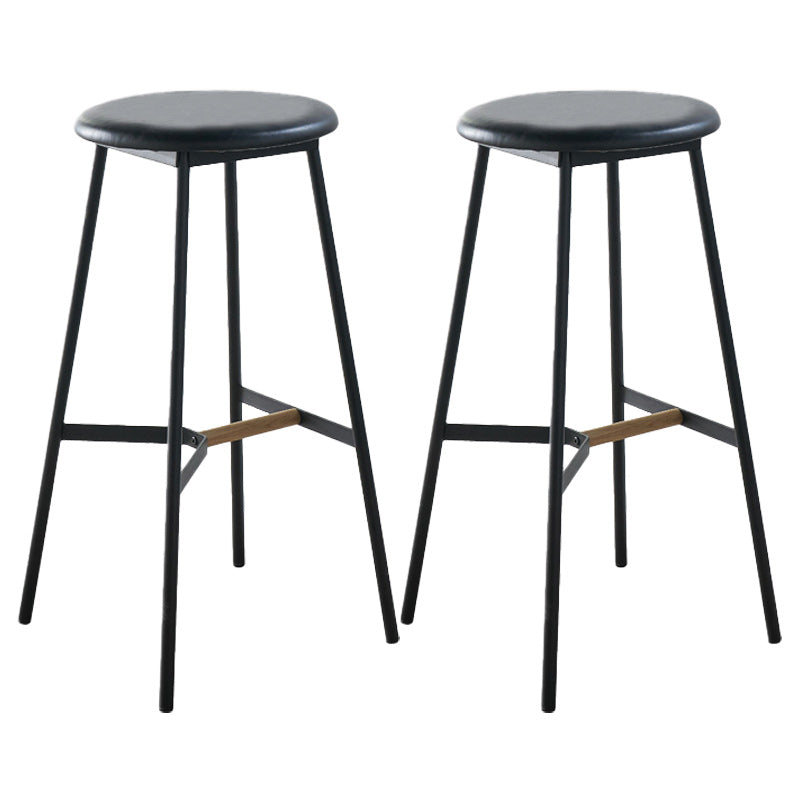 Modern Style Round Bar-stool Metal Counter Bar Stool for Restaurant