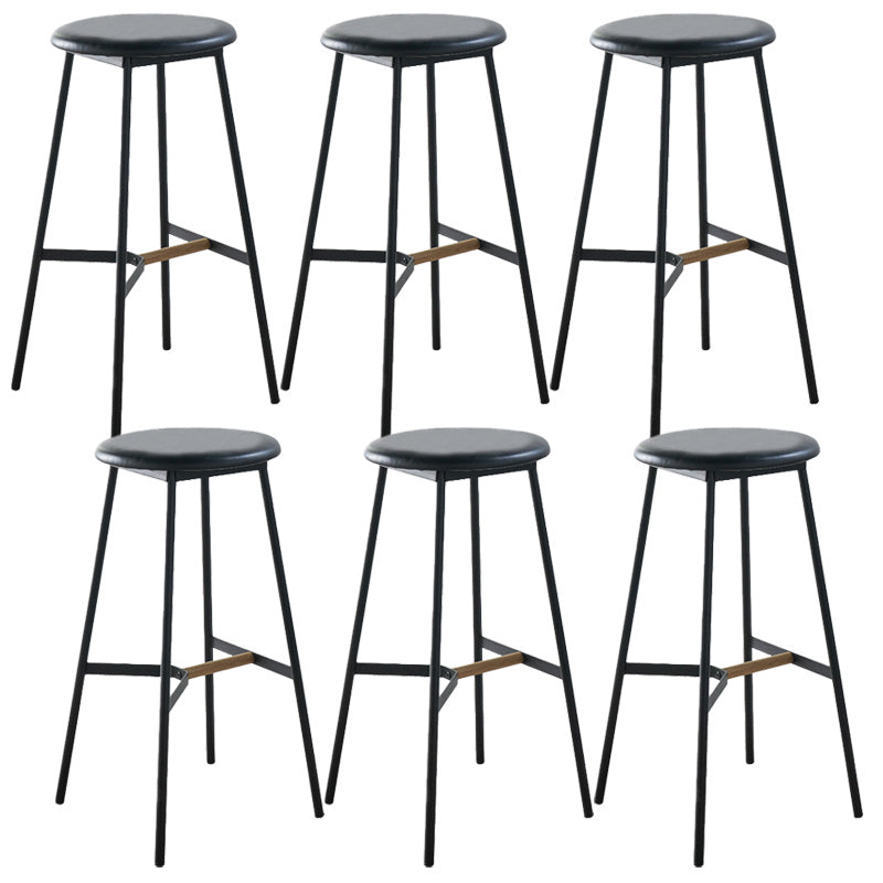 Modern Style Round Bar-stool Metal Counter Bar Stool for Restaurant