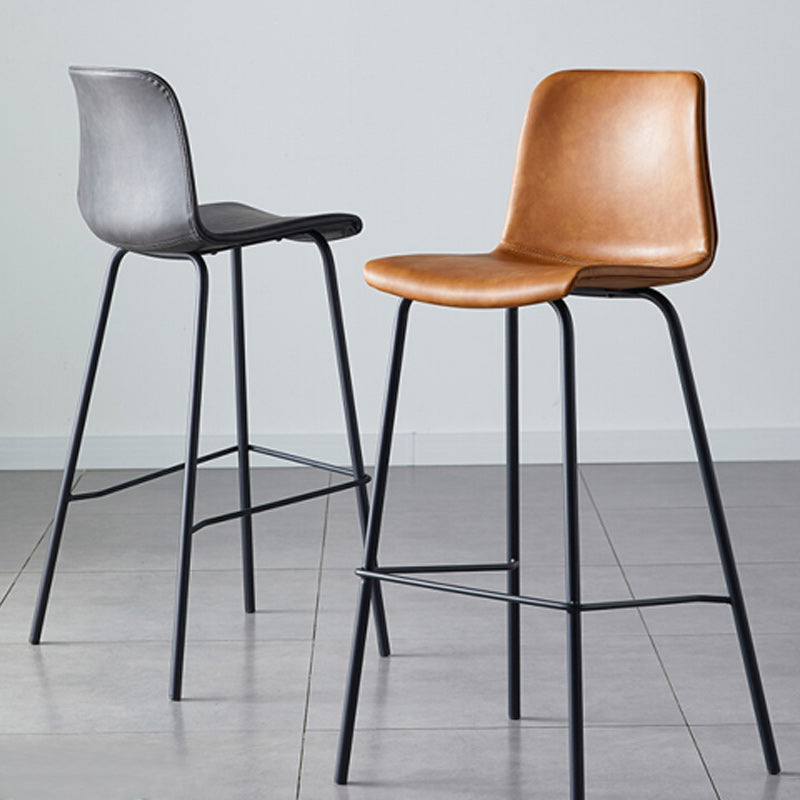 Nordic Style Bar Stool Metal Counter Bar Stool for Restaurant