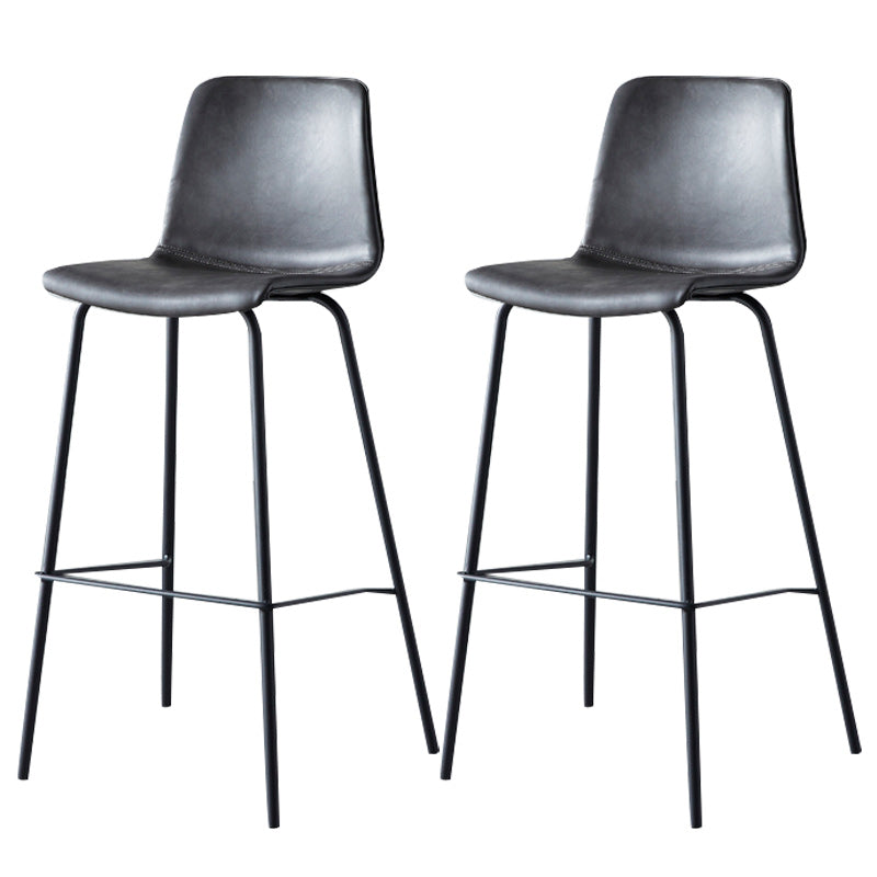 Nordic Style Bar Stool Metal Counter Bar Stool for Restaurant