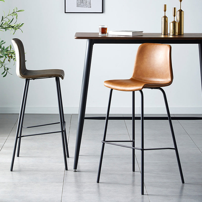 Nordic Style Bar Stool Metal Counter Bar Stool for Restaurant