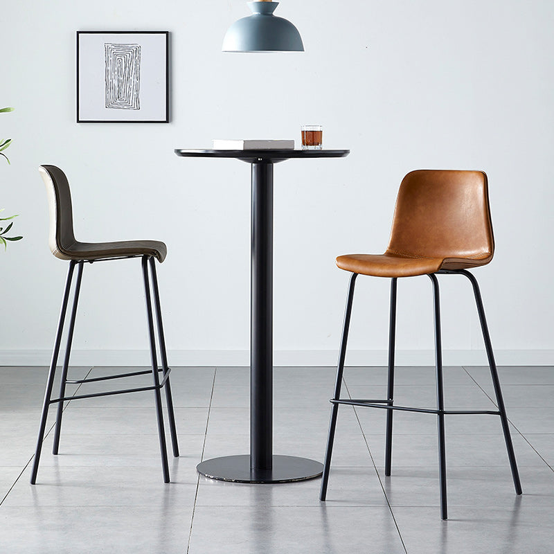 Nordic Style Bar Stool Metal Counter Bar Stool for Restaurant