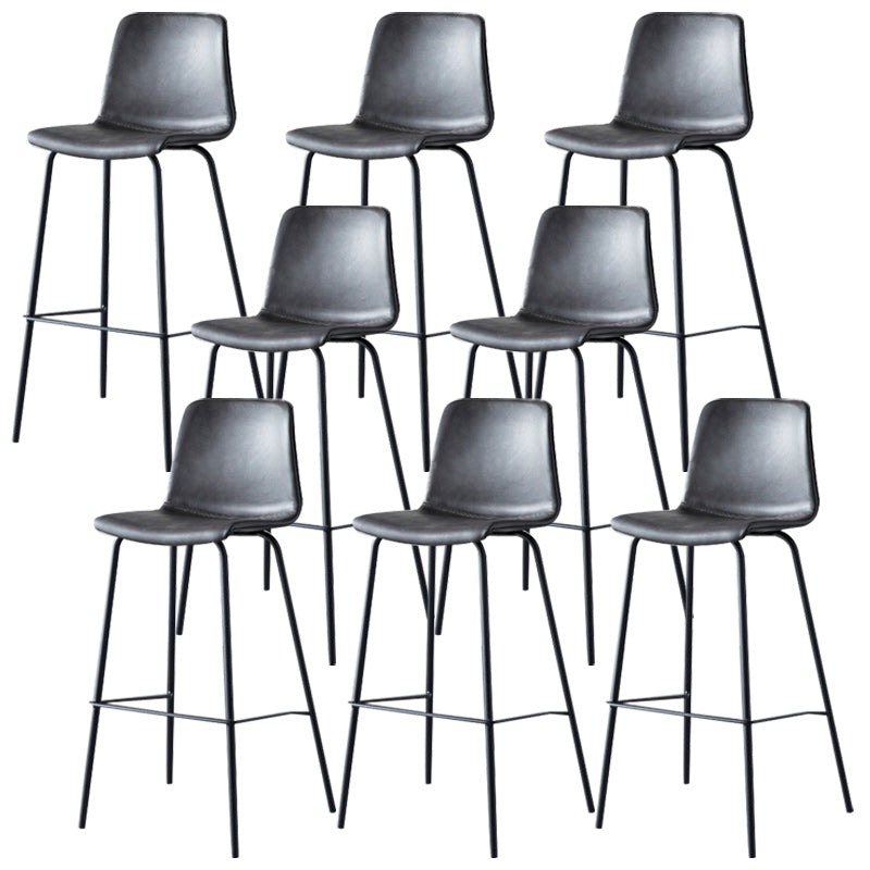 Nordic Style Bar Stool Metal Counter Bar Stool for Restaurant