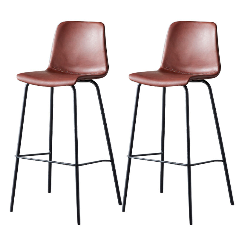 Nordic Style Bar Stool Metal Counter Bar Stool for Restaurant