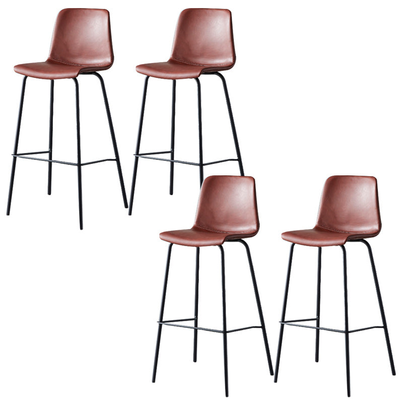 Nordic Style Bar Stool Metal Counter Bar Stool for Restaurant