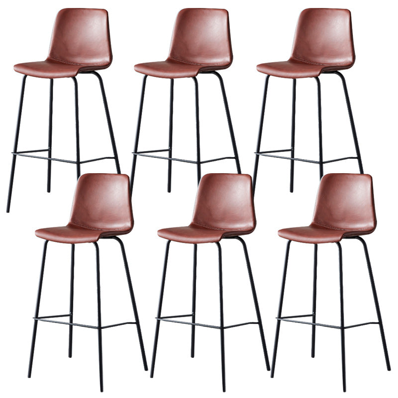 Nordic Style Bar Stool Metal Counter Bar Stool for Restaurant