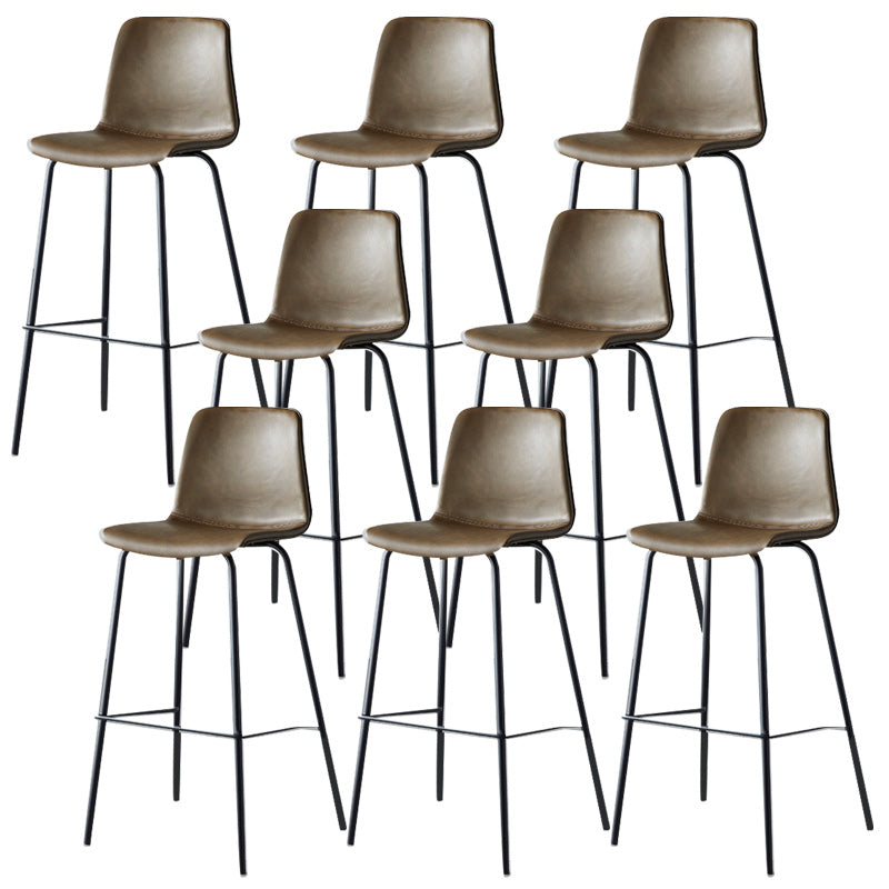 Nordic Style Bar Stool Metal Counter Bar Stool for Restaurant