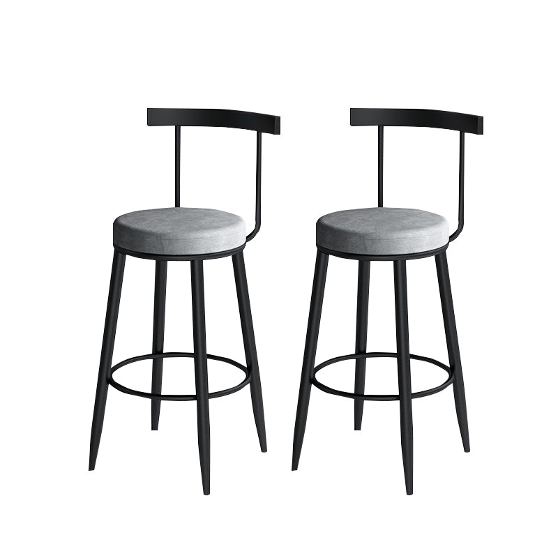 Industrial Style Bar-stool Metal Counter Bar Stool for Restaurant