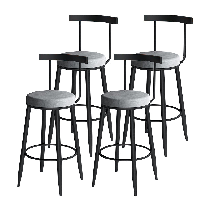 Industrial Style Bar-stool Metal Counter Bar Stool for Restaurant