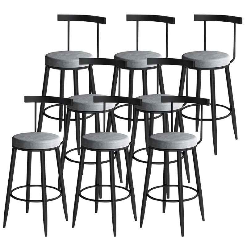 Industrial Style Bar-stool Metal Counter Bar Stool for Restaurant