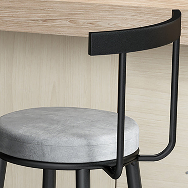 Industrial Style Bar-stool Metal Counter Bar Stool for Restaurant