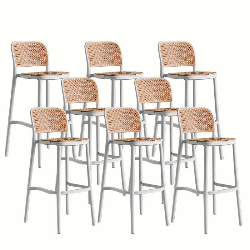 Contemporary Style Bar-stool Plastic Counter Bar Stool for Home