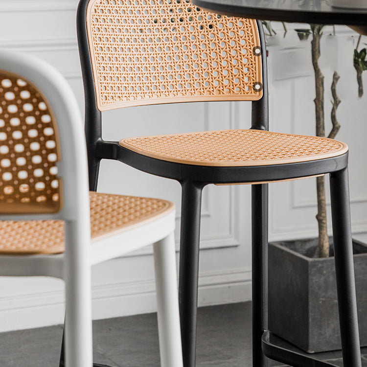 Contemporary Style Bar-stool Plastic Counter Bar Stool for Home