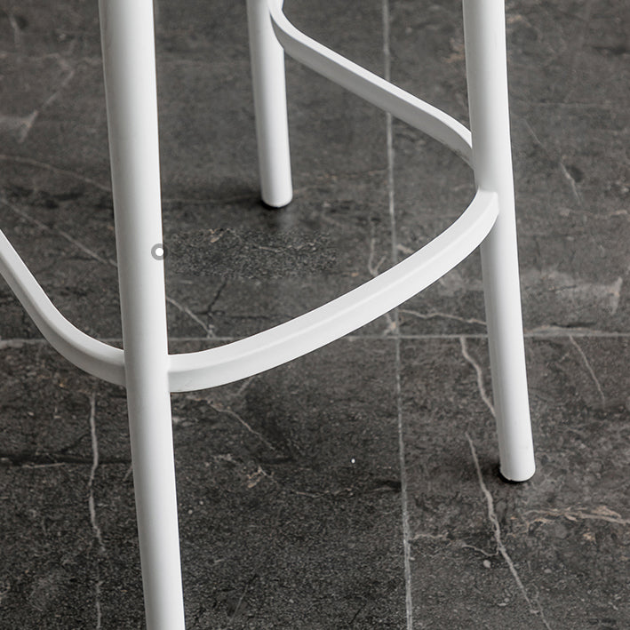 Contemporary Style Bar-stool Plastic Counter Bar Stool for Home