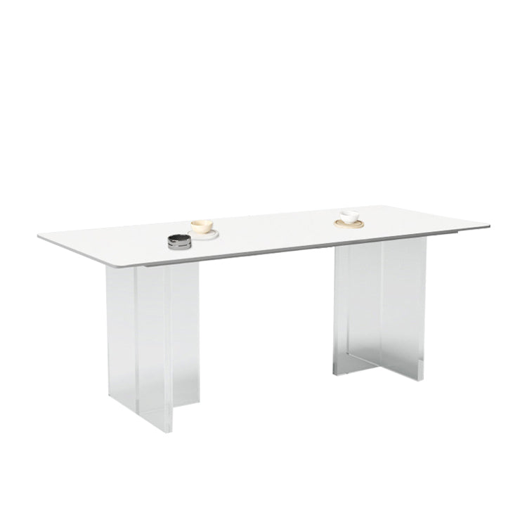 1/2/5/7 Pcs Rectangular Dining Table Set Dining Room Table and Chair