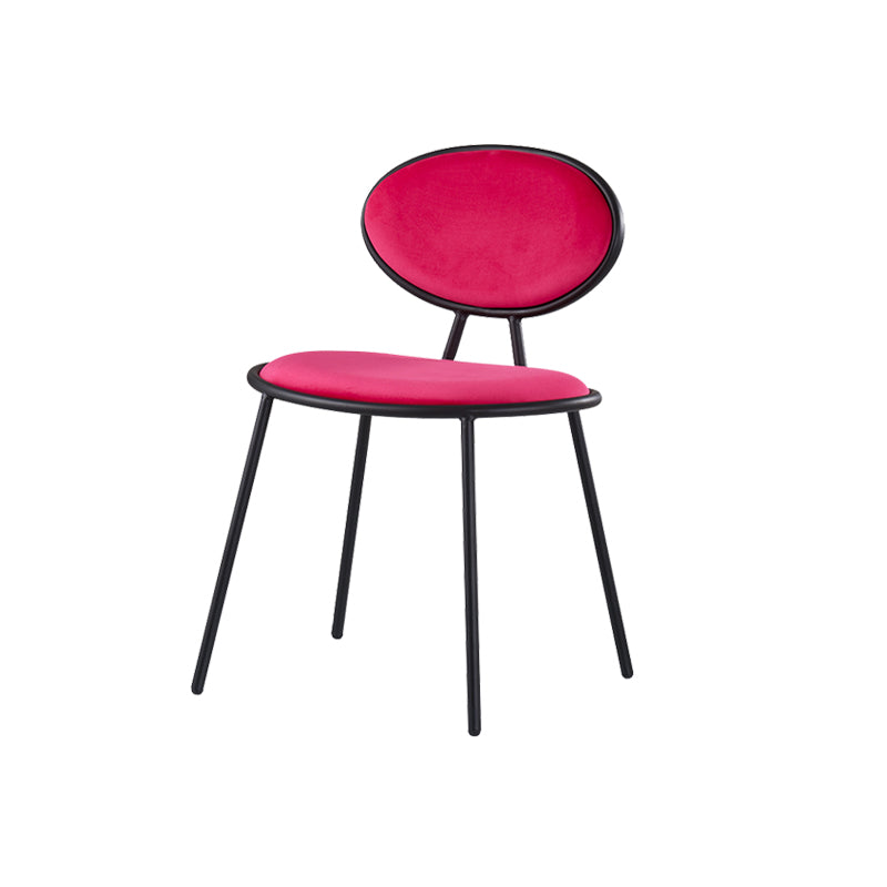 Upholstered Stackable Dining Chair King Louis Back Side Chair for Dining Room