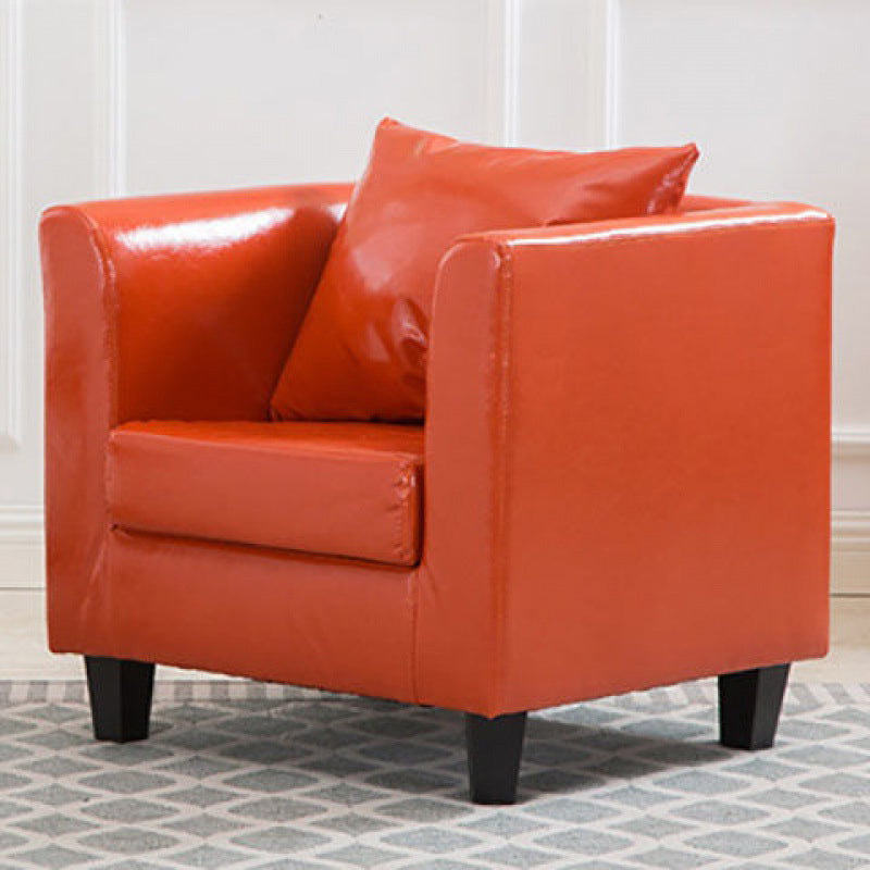 Arm Chair 28.3" L x25.5" W x25.9" H Solid Wood Frame Chair for Living Room