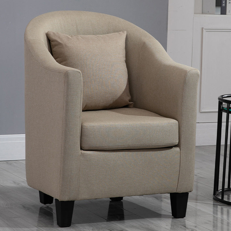 Armchair Chair 26.3" L x25.5" W x35.4" H Chair with Basic Four Legs