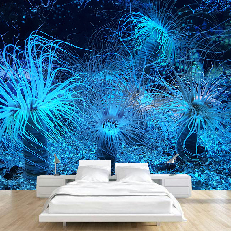 Underwater Photography Modern Wallpaper Environmental Living Room Wallpaper