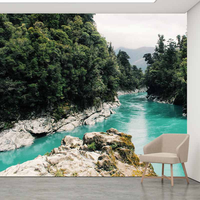 Photography Stain Resistant Forest Wallpaper Living Room Wall Mural