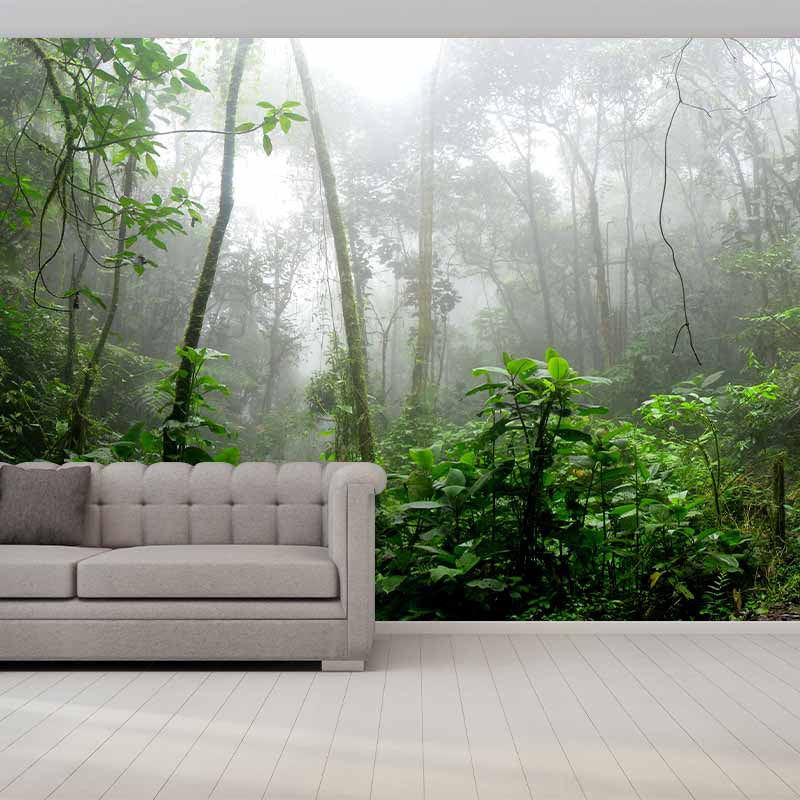 Decorative Woods Photography Wallpaper Drawing Room Wallpaper