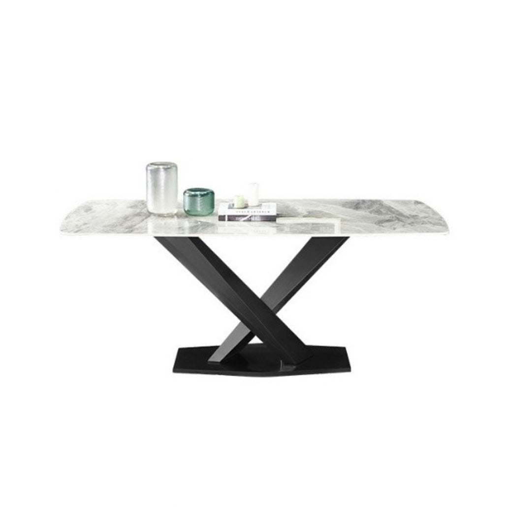 Rectangular Dining Set 1/4/5/7 Pieces Sintered Stone Dining Table Set