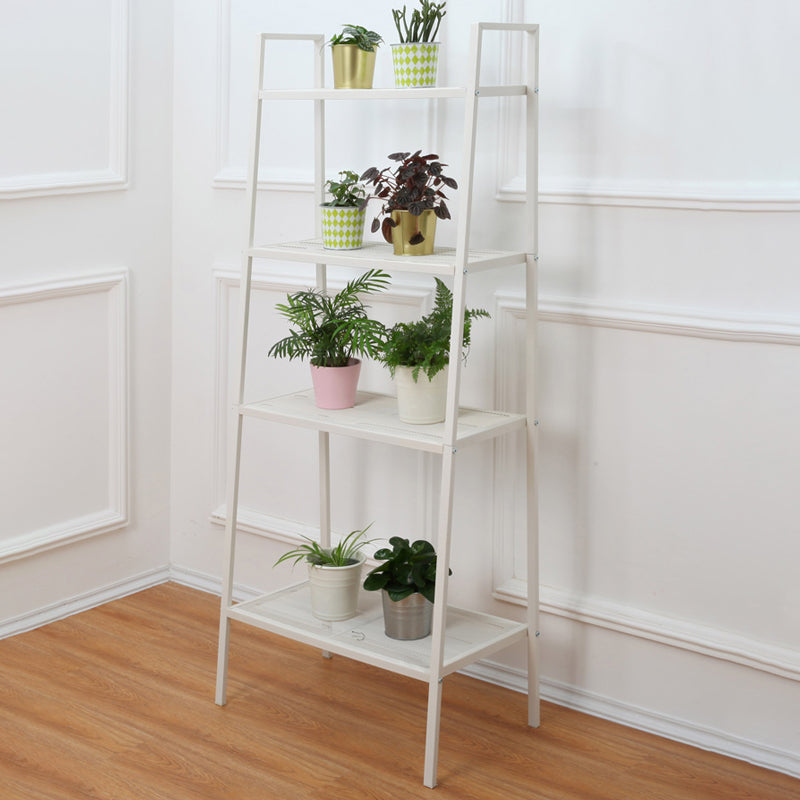 Scandinavian Style Shelf Bookcase Open Back Bookshelf for Home and Office