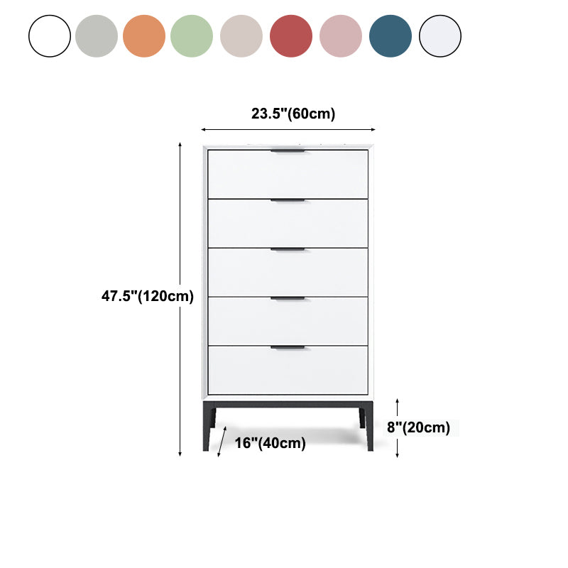 Modern Style Sideboard with Wooden Drawers and Storage for Living Room