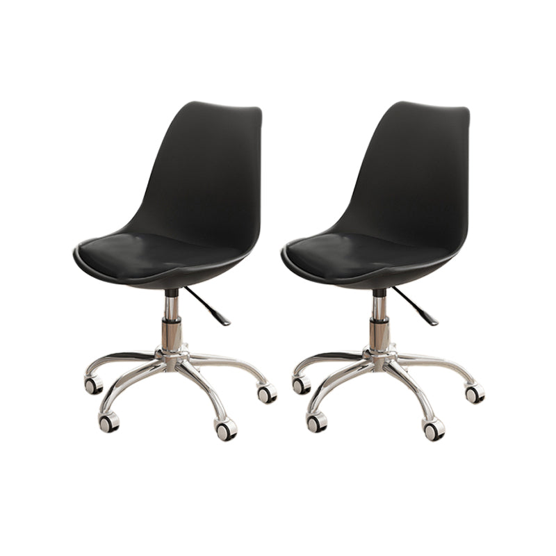 White Nylon Modern Conference Chair Low Back Conference Chair