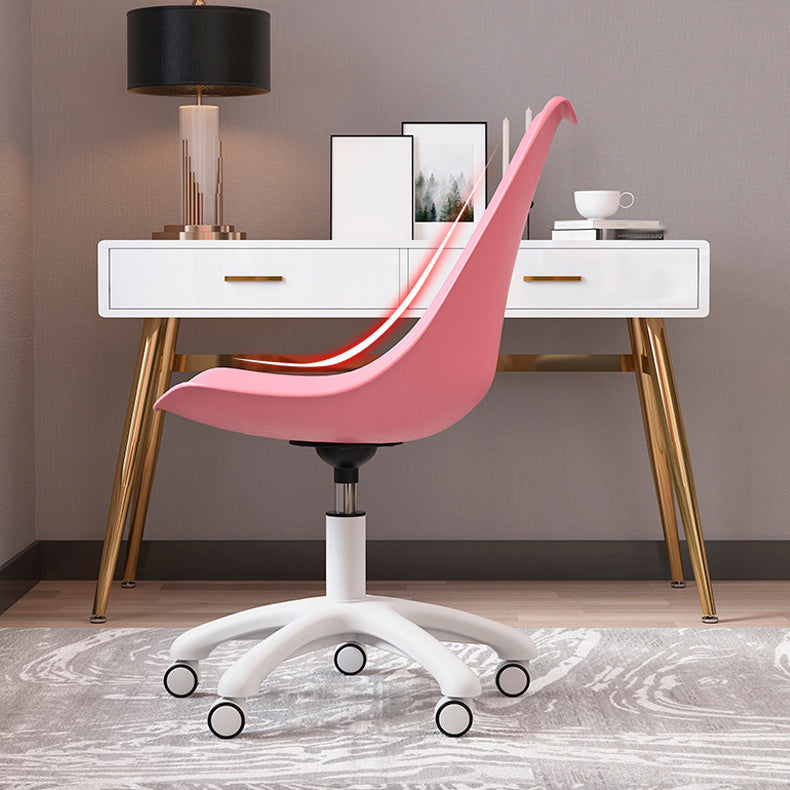 White Nylon Modern Conference Chair Low Back Conference Chair