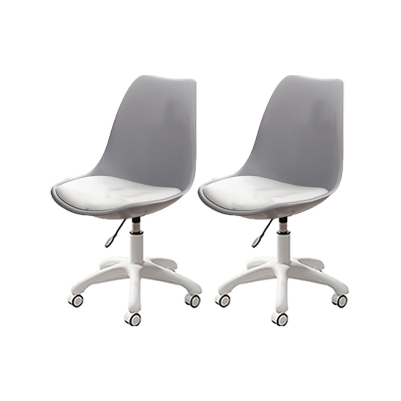 White Nylon Modern Conference Chair Low Back Conference Chair